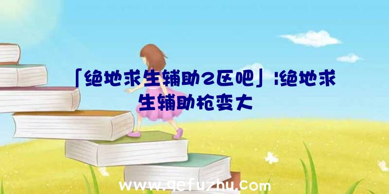 「绝地求生辅助2区吧」|绝地求生辅助枪变大